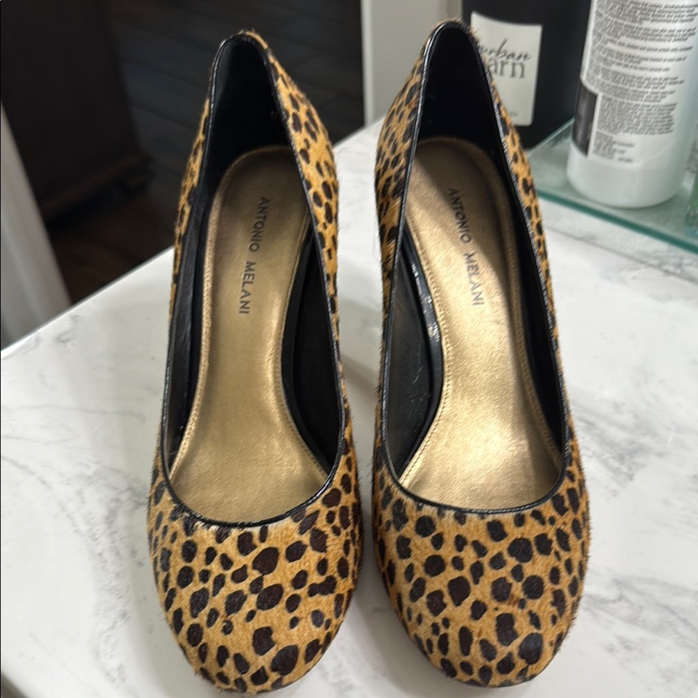 Antonio Melani Cheetah Print Women's Heels